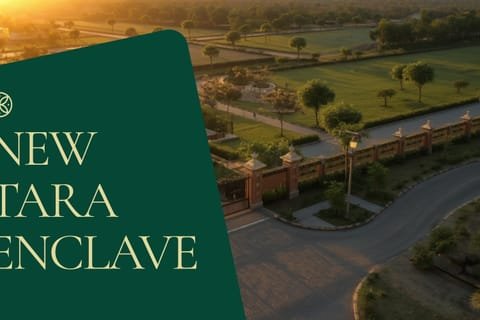 New Tara Enclave, Samalkha — aerial view of the colony (artistic impression)