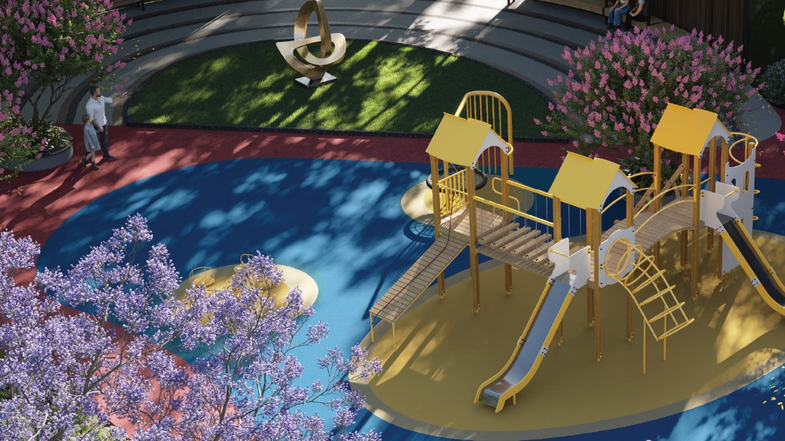 Kids’ play area, Royal Green World City, Rohtak